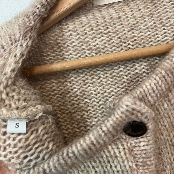 Cozy Tan Women's Cardigan Sweater - Picture 7 of 8